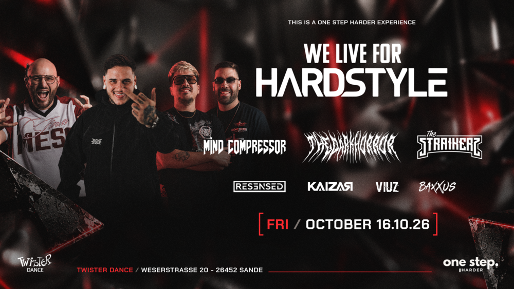 WE LIVE FOR HARDSTYLE WITH THE DARK HORROR &amp; THE STRAIKERZ