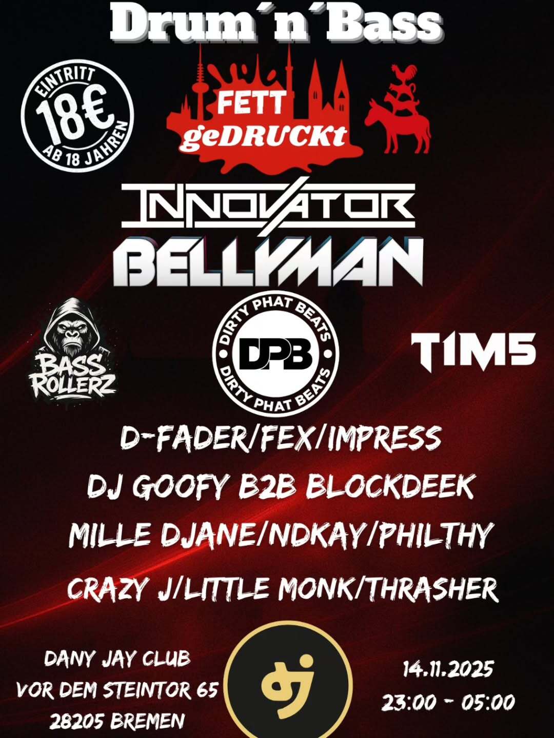 rum 'n' Bass | FETT geDRUCKt