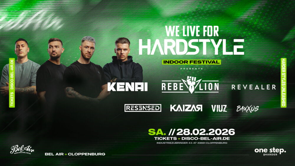 WE LIVE FOR HARDSTYLE