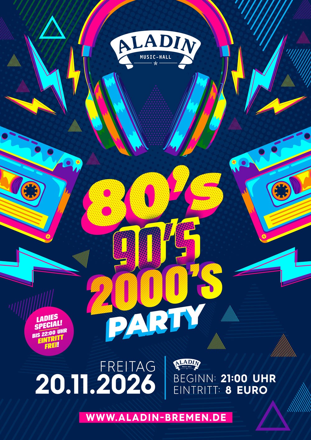 80's - 90's - 2000's Party