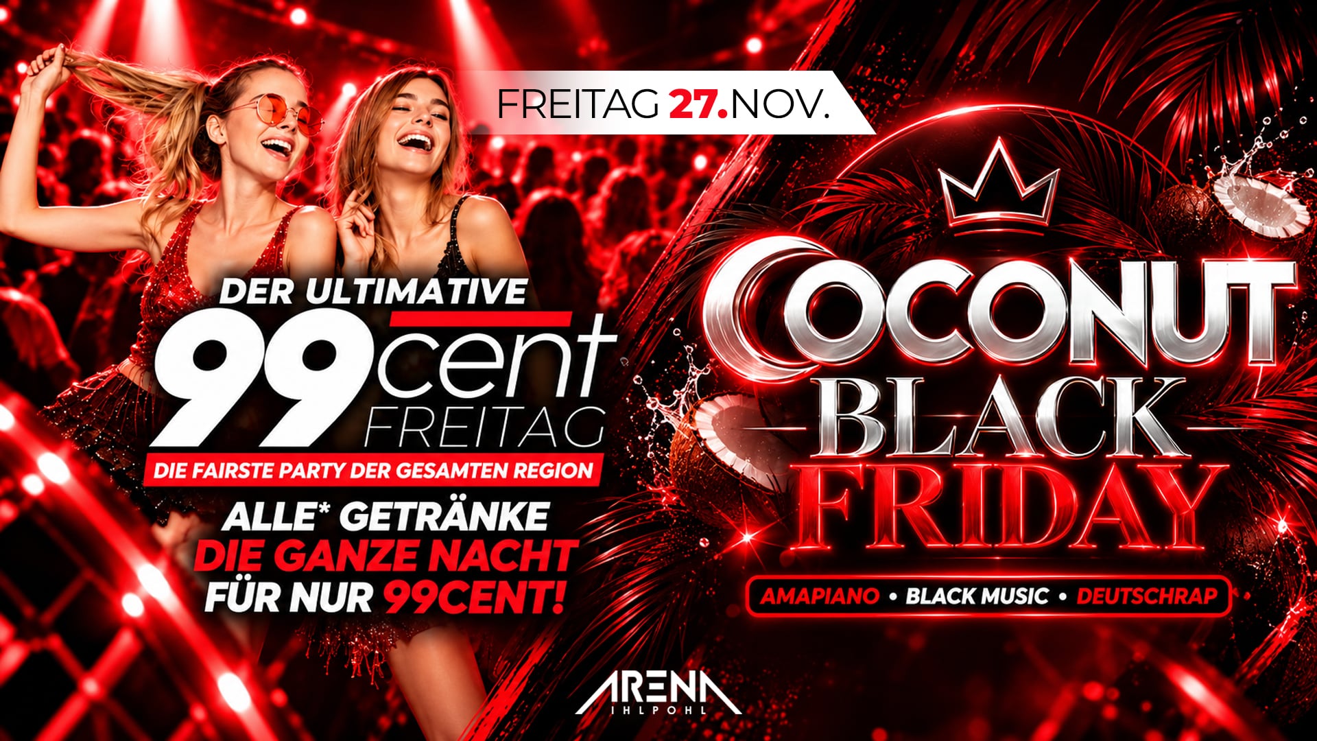 99Cent Freitag x COCONUT Black Friday