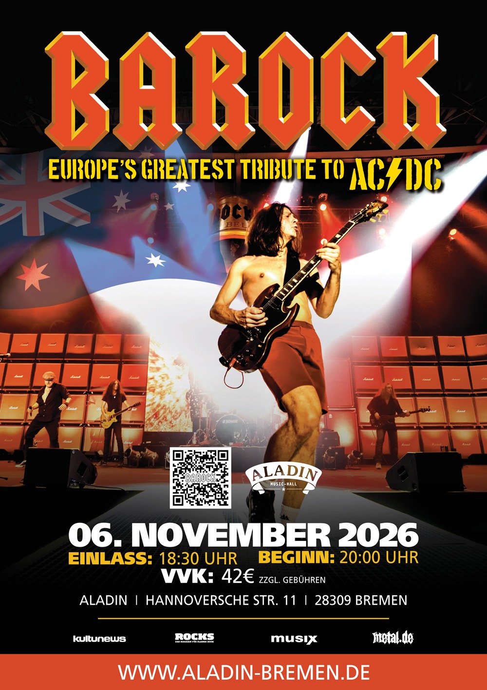 BAROCK – World's #1 AC/DC Tribute