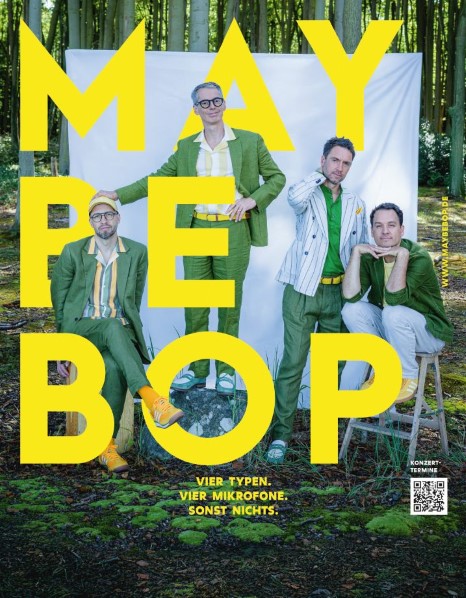 Bremen-Premiere: MAYBEBOP mit "Vier Typen. Vier Mikrofone. Sonst nichts."