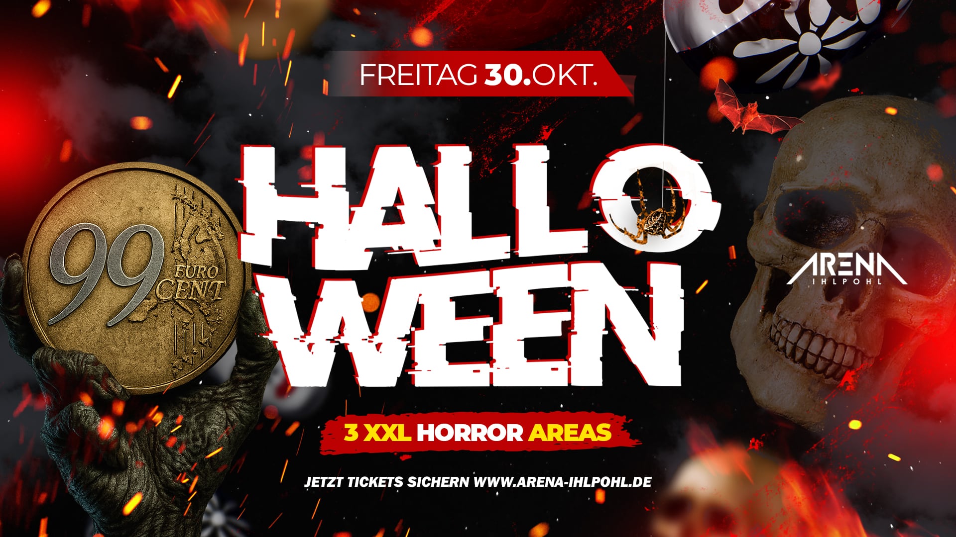 Halloween 2026 - Arena Ihlpohl (Freitag)