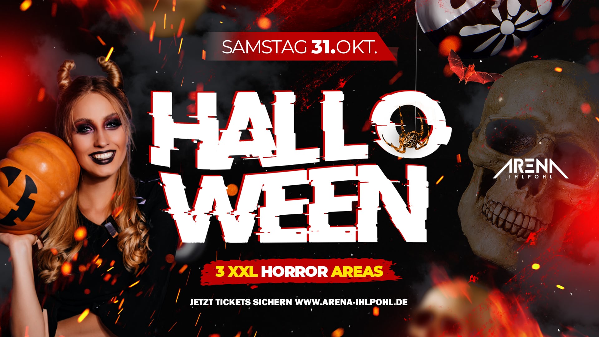 Halloween 2026 - Arena Ihlpohl (Samstag)