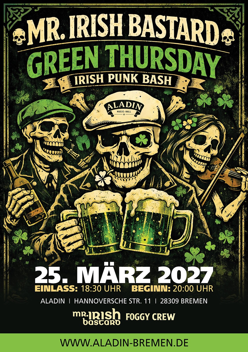 Irish Punk Bash – Mr. Irish Bastard live!