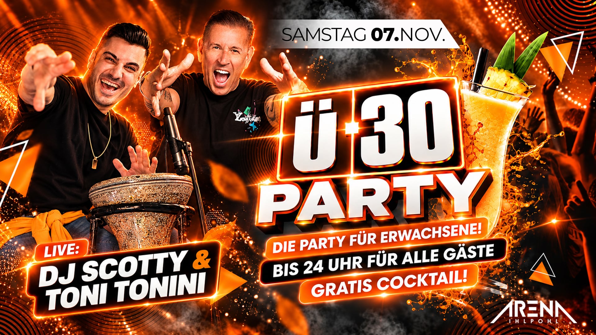 KULT Ü-30 Party - Die Party für Erwachsene