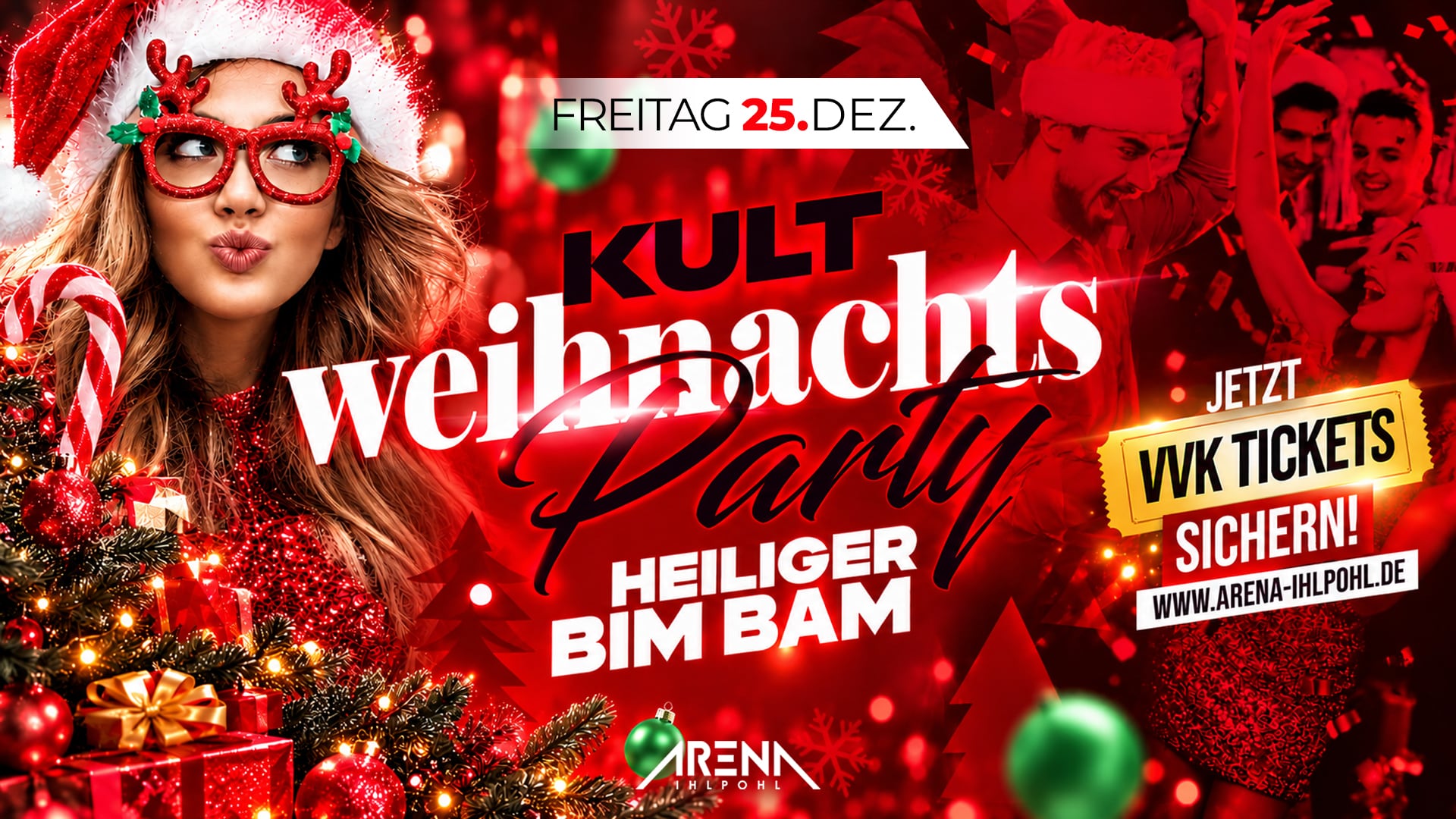 KULT Weihnachts Party - Heiliger BIM BAM!