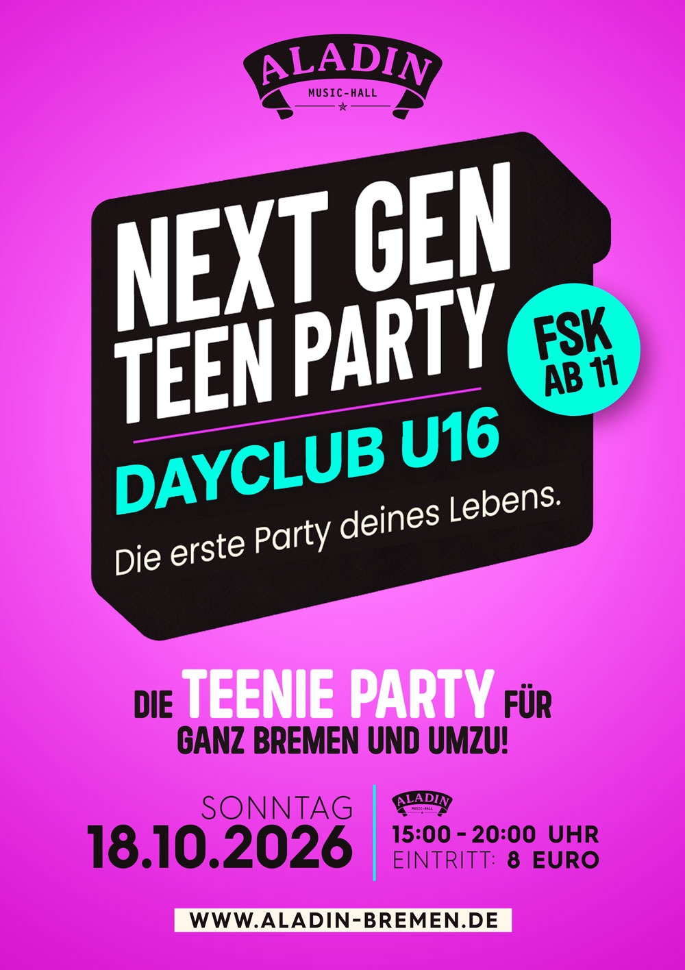 Next Gen Teen Party – Dayclub U16