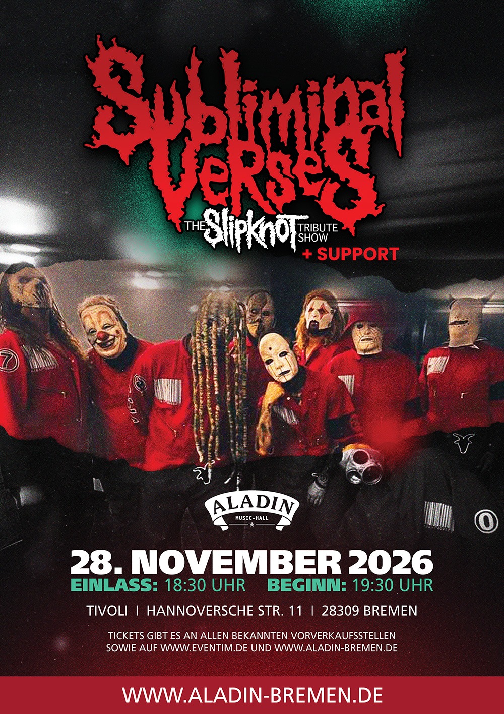 Subliminal Verses – The Ultimate Slipknot Tribute