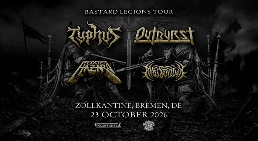 Typhus · Outburst · Toxic Hazard · Meltdown