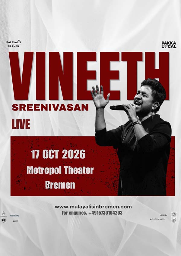 Vineeth Sreenivasan - Live in Konzert