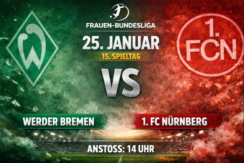 Werder Bremen vs. 1. FC Nürnberg