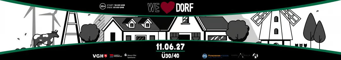 WE LOVE DORF - Freitag - 2027