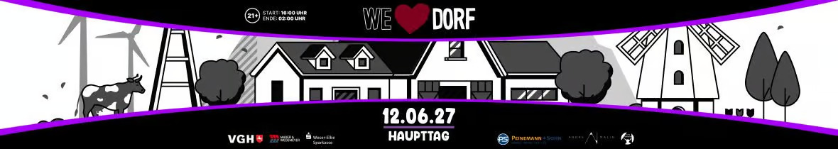 WE LOVE DORF - Samstag - 2027