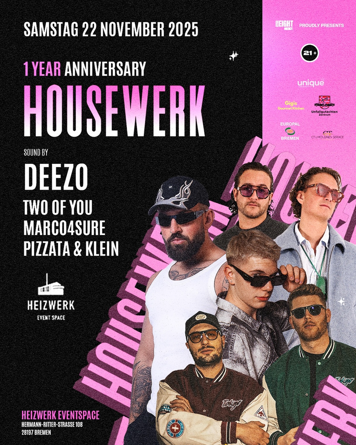 HOUSEWERK – 1 YEAR ANNIVERSARY