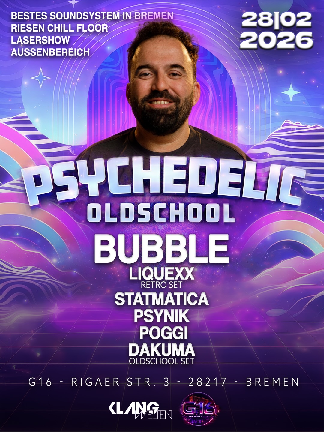 Psychedelic World – Oldschool Night