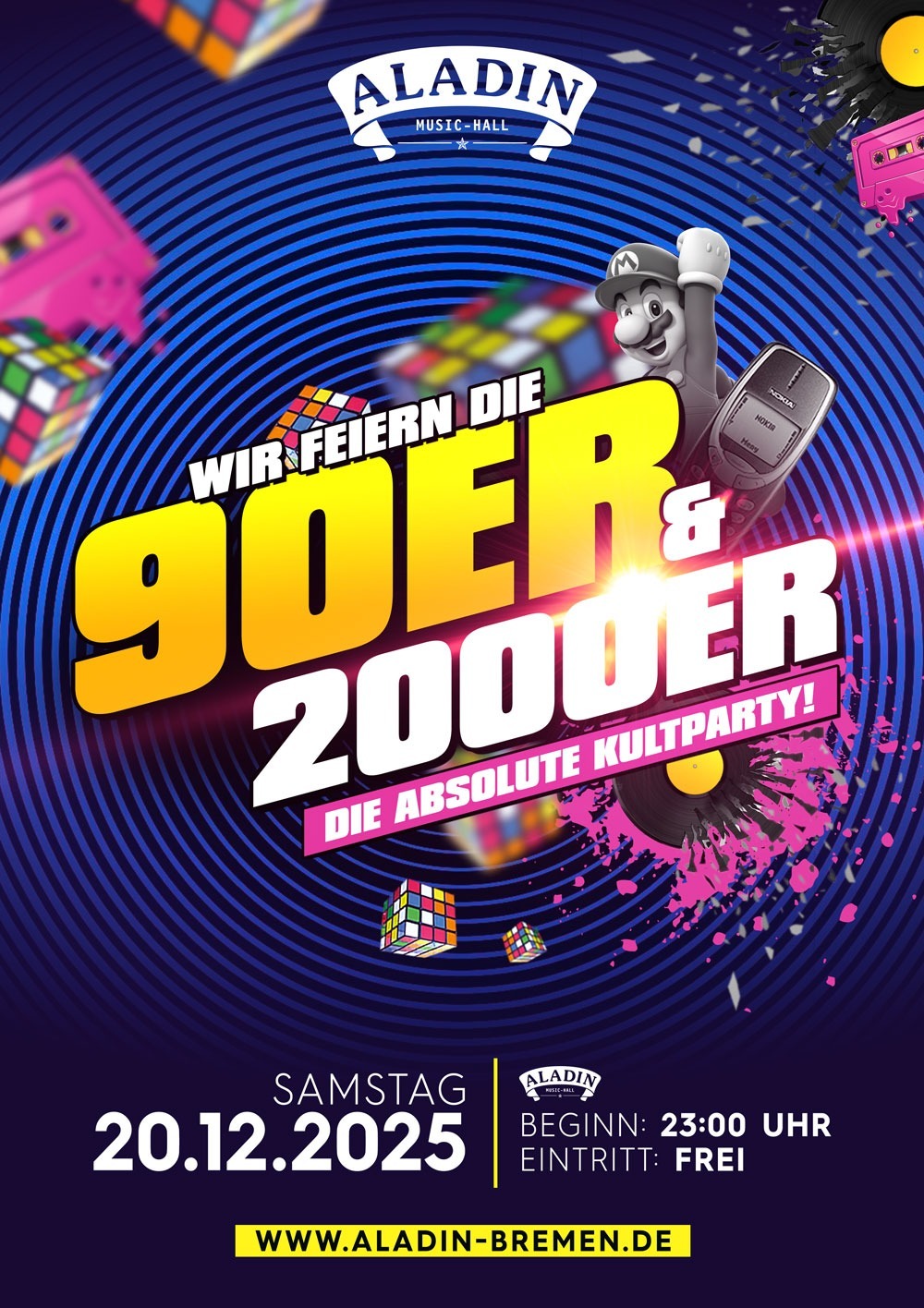 Wir FEIERN die 90ER & 2000ER