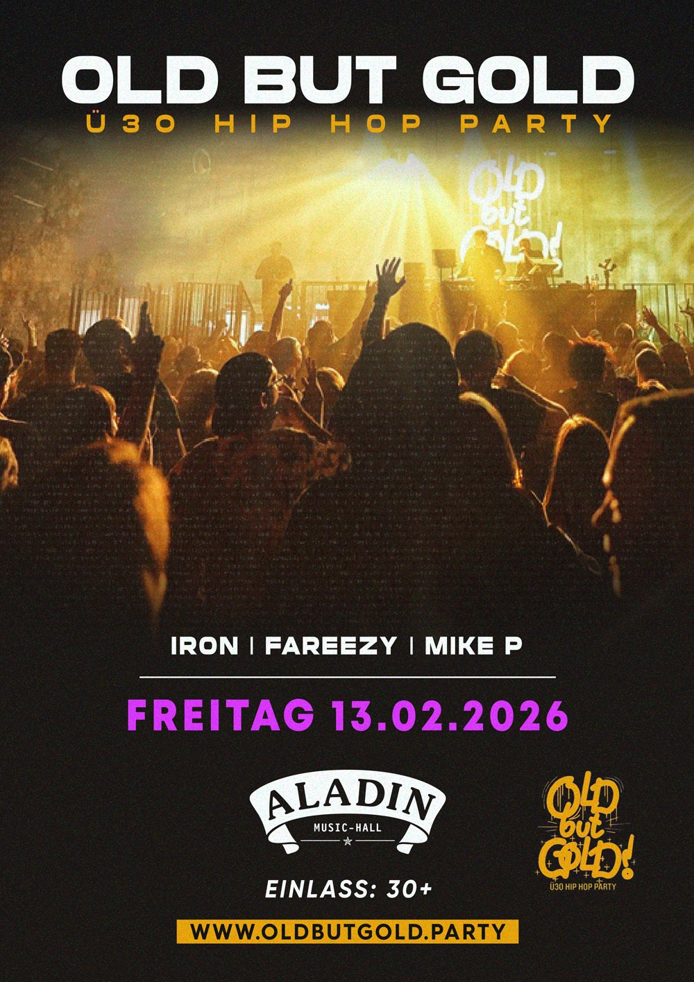 Old but Gold Ü30 Hip Hop Party