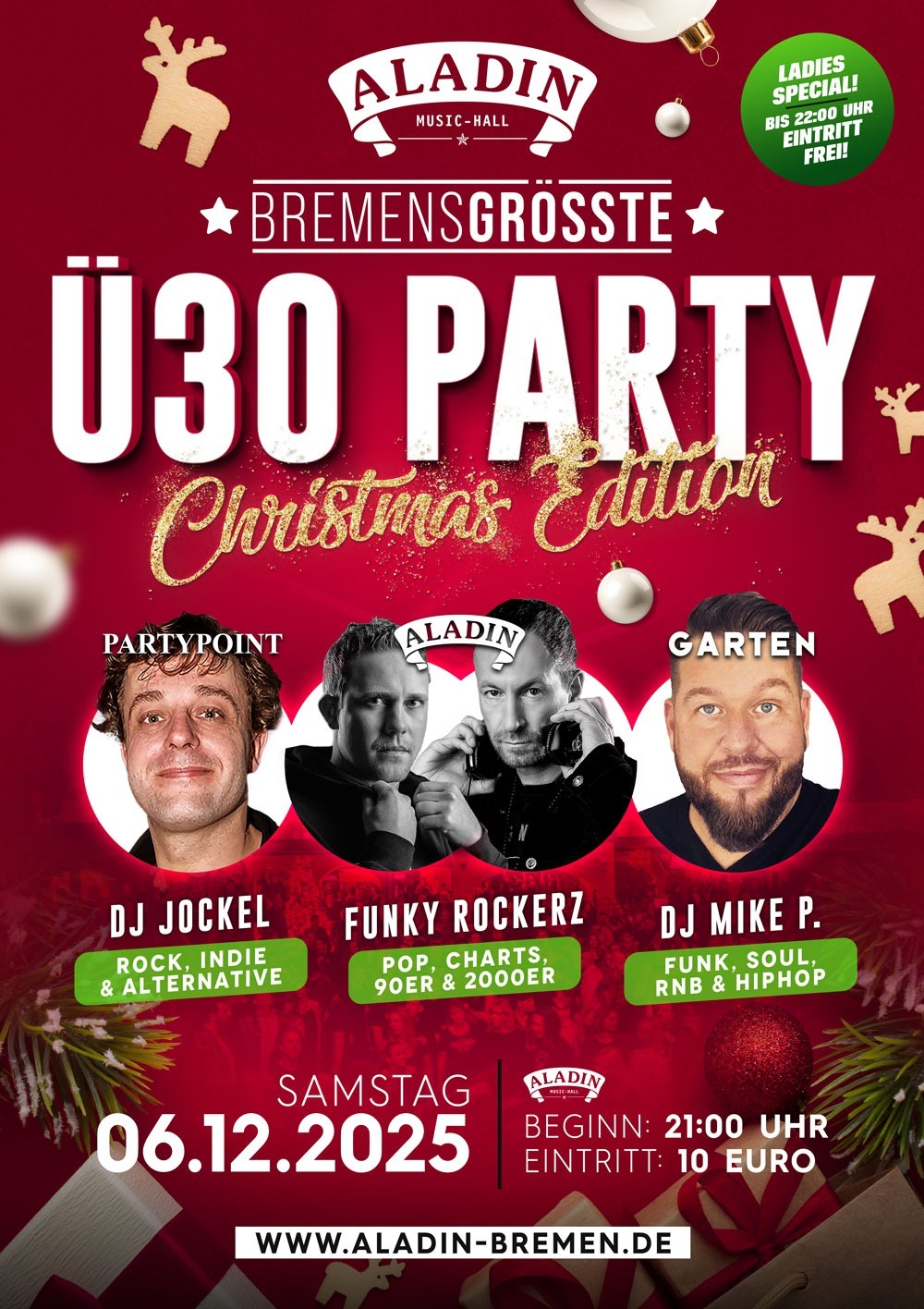 Bremens größte Ü30 Party