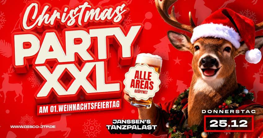 X-MAS – DIE KULTPARTY am 01.Weihnachtstag (16+)