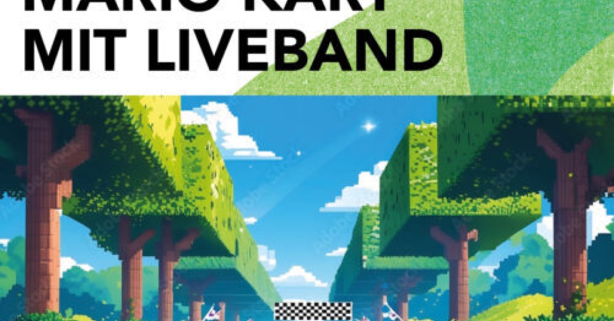 Mario Kart mit Liveband