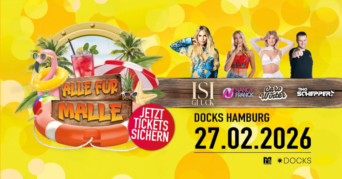 ALLE FÜR MALLE mit Isi Glück