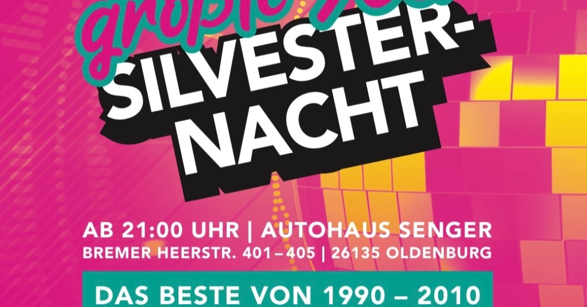 Oldenburgs größte Silvesterparty