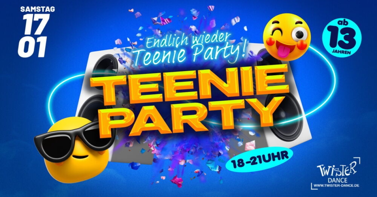 TEENIE-PARTY IM TWISTER
