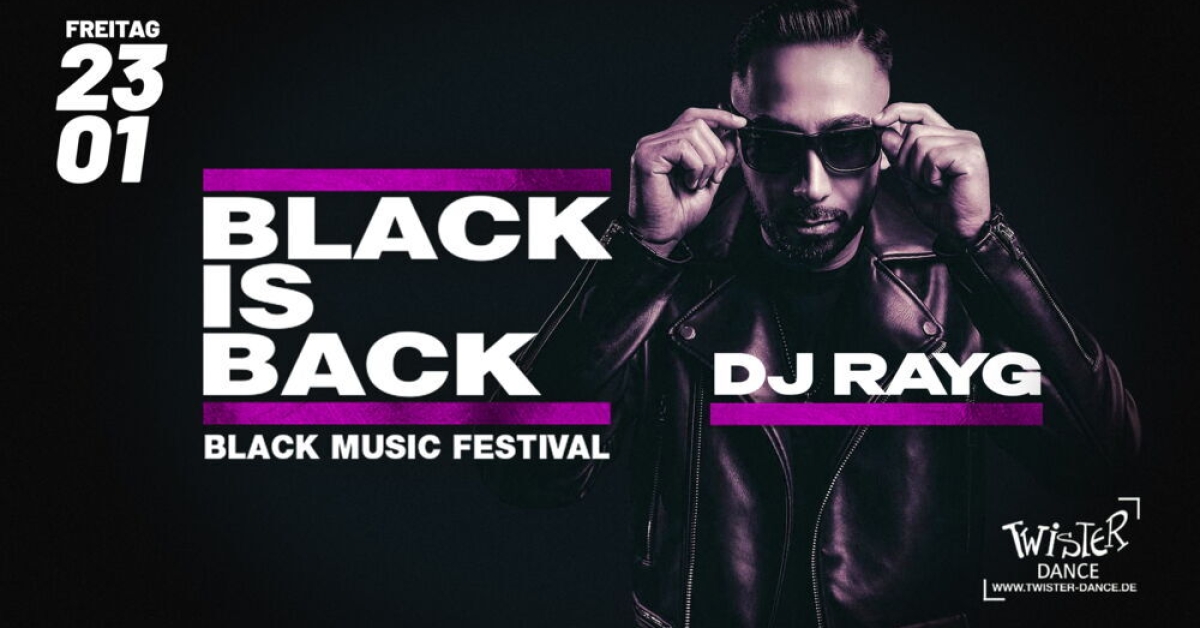 BLACK IS BACK: DIE BLACK MUSIC NIGHT