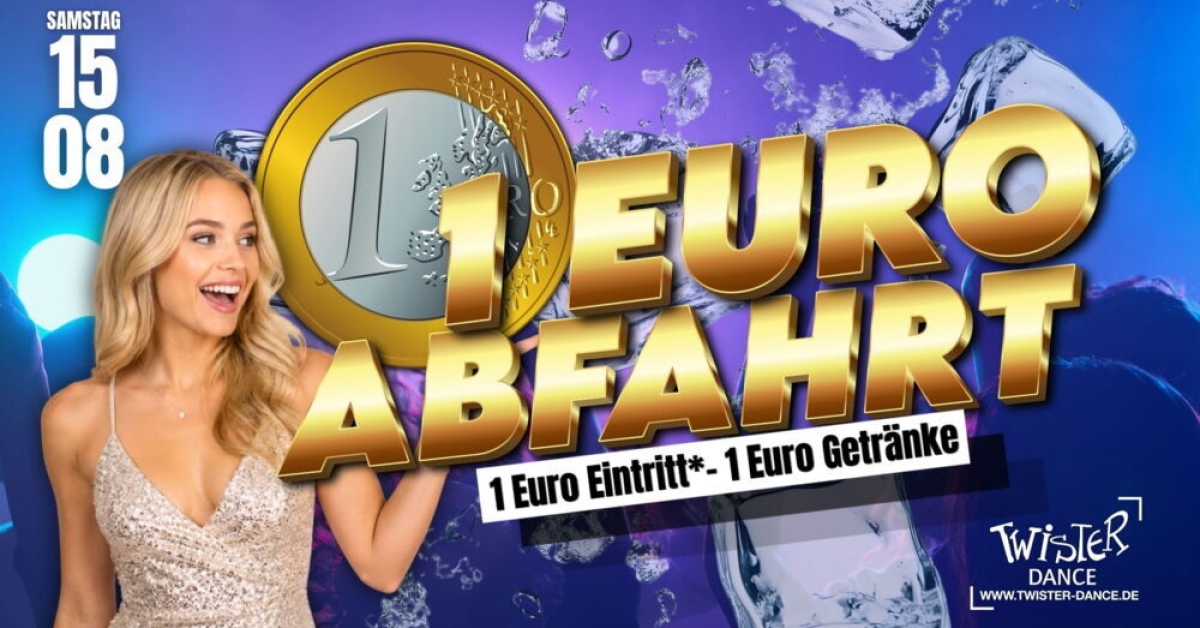 1 EURO ABFAHRT