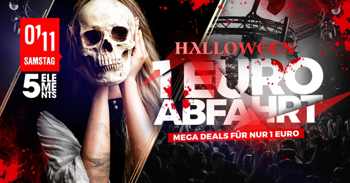 HALLOWEEN - 1 EURO ABFAHRT