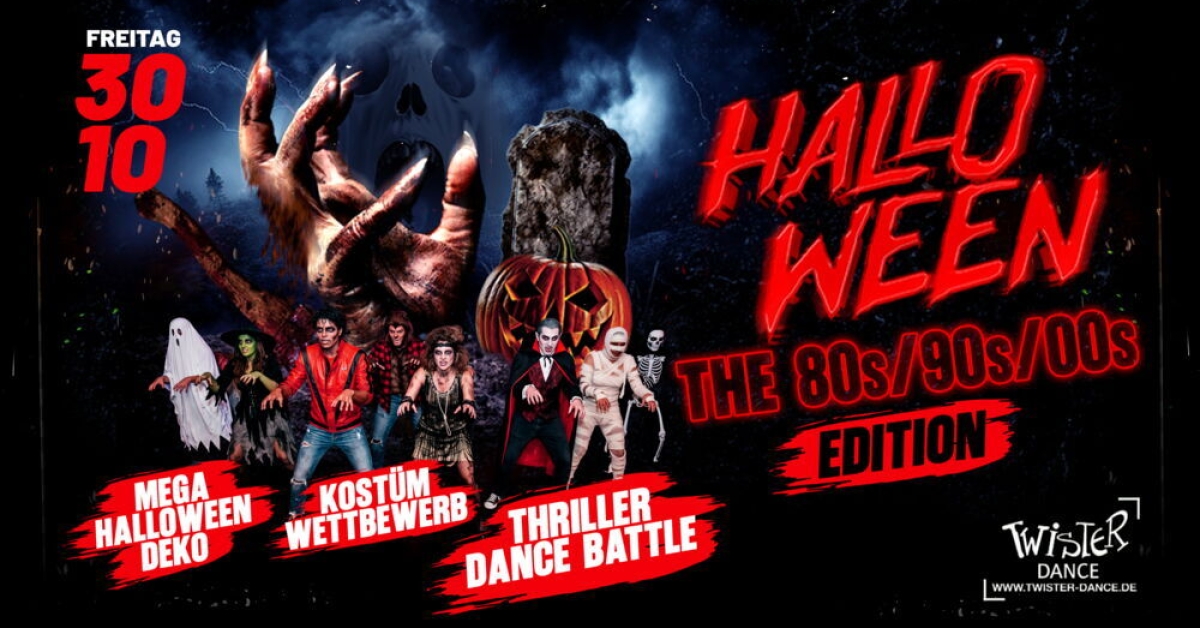 DIE 80S, 90S & 00S HALLOWEEN NIGHT