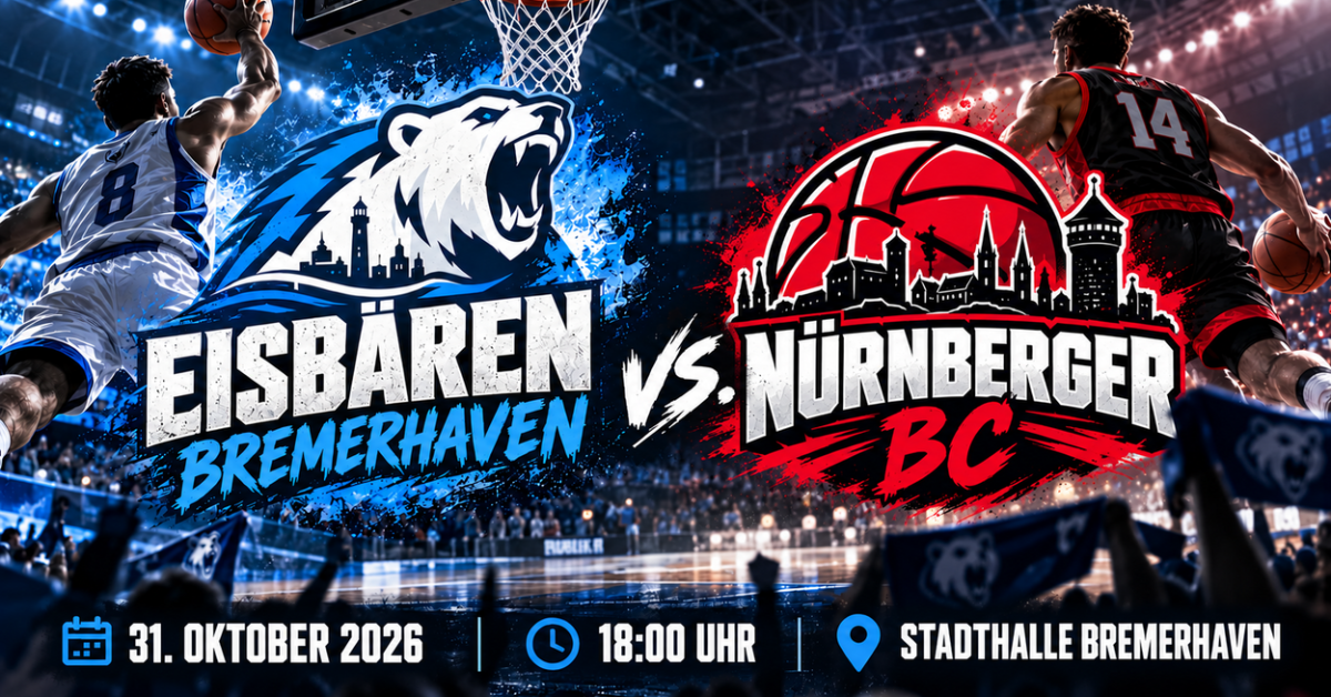 Eisbären Bremerhaven - Nürnberger BC