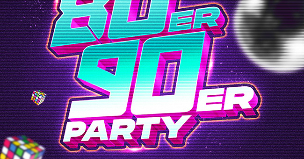 80er 90er Party