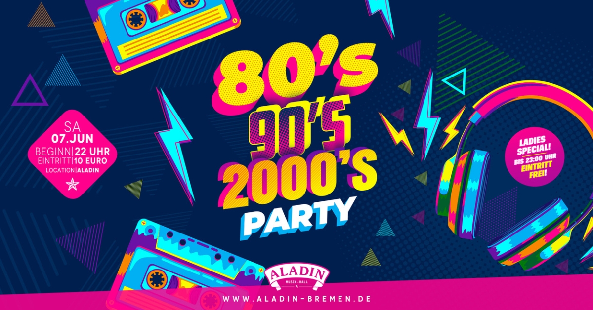 80’s - 90’s - 2000’s Party