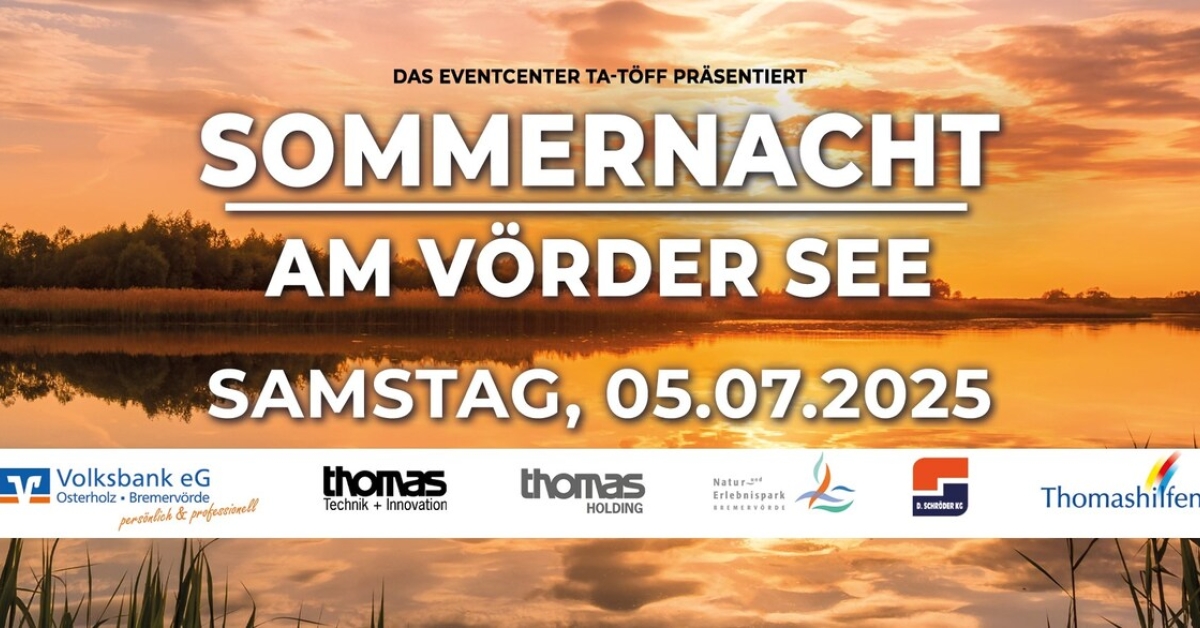 Sommernacht am Vörder See 2025