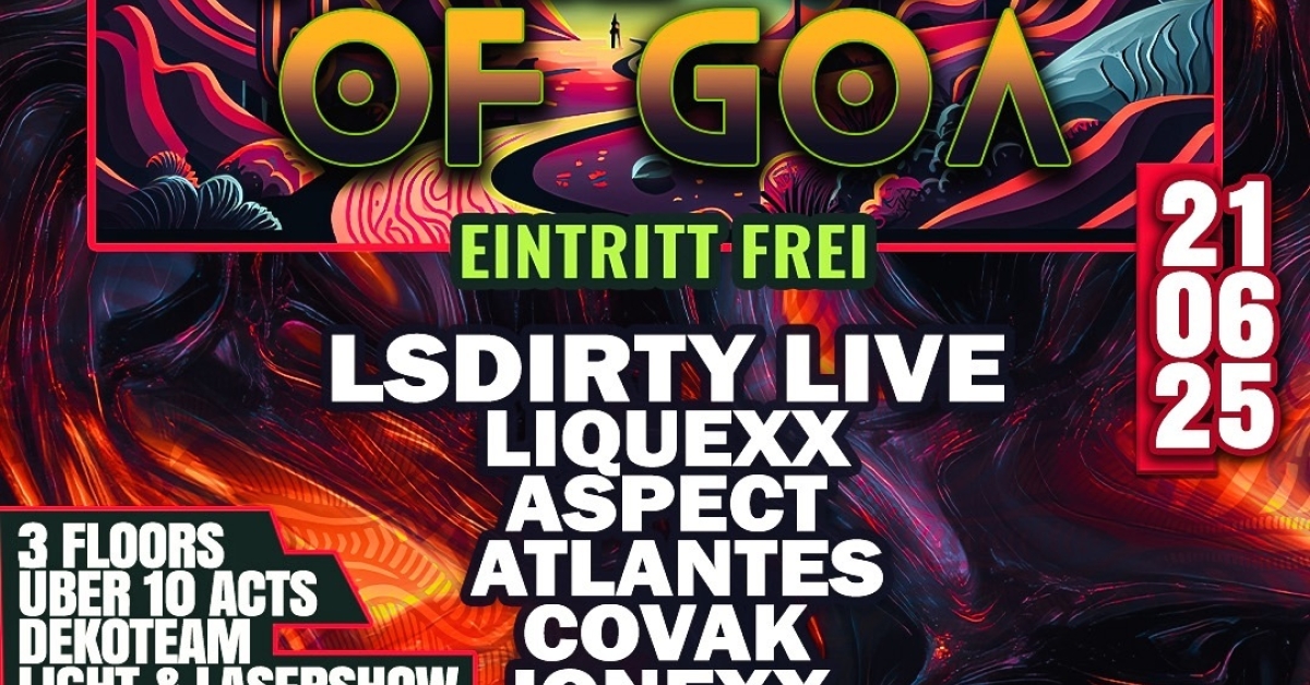 Friends of Goa / kostenloses Open Air + Aftershow