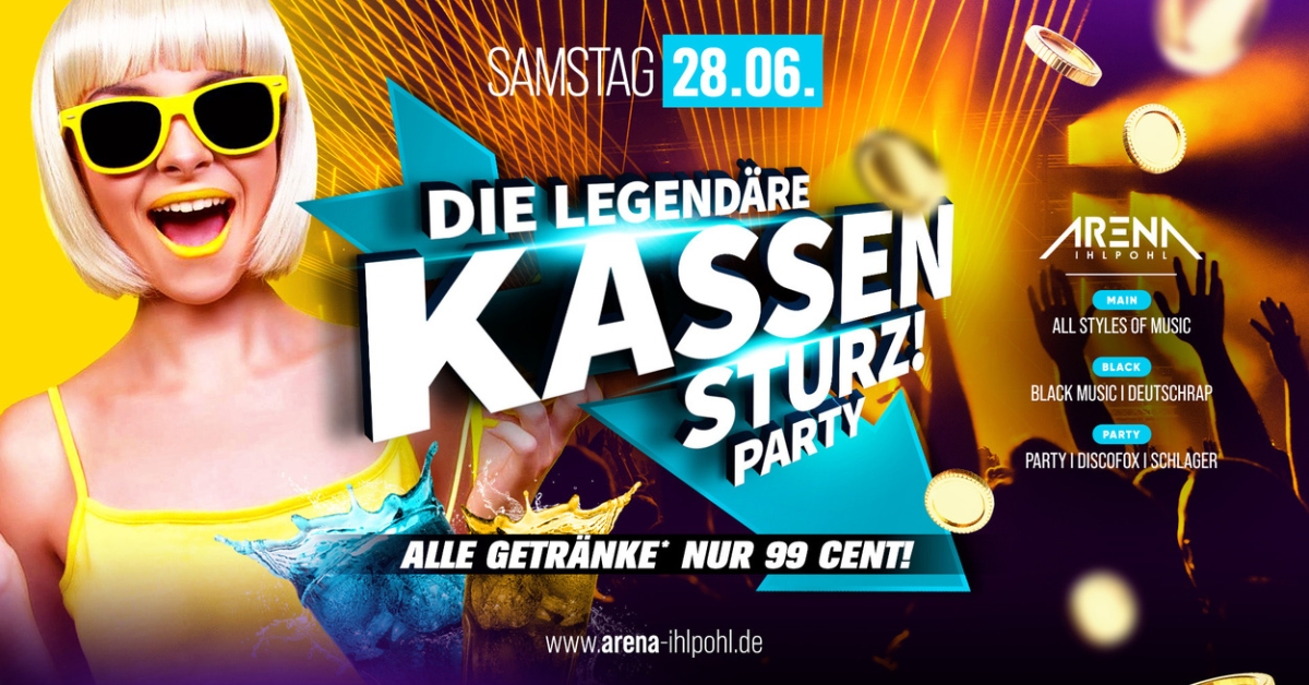 DIE legendäre KASSENSTURZ Party!