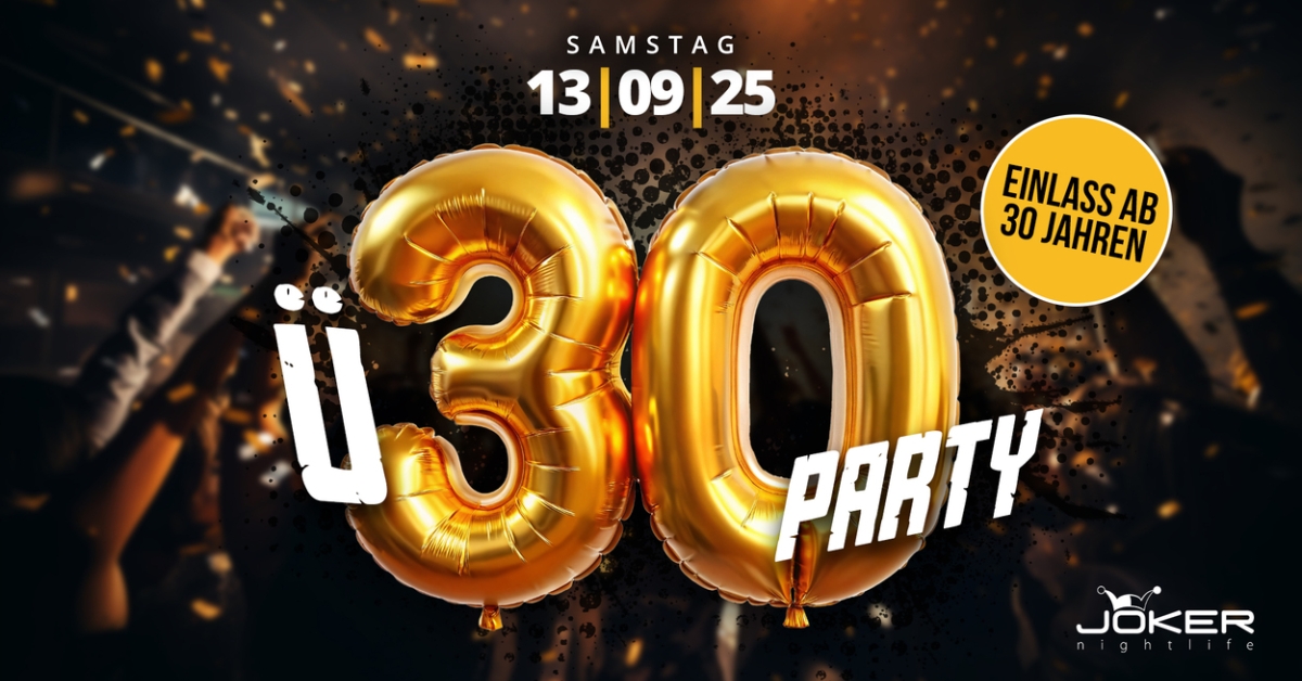 Ü30 Party
