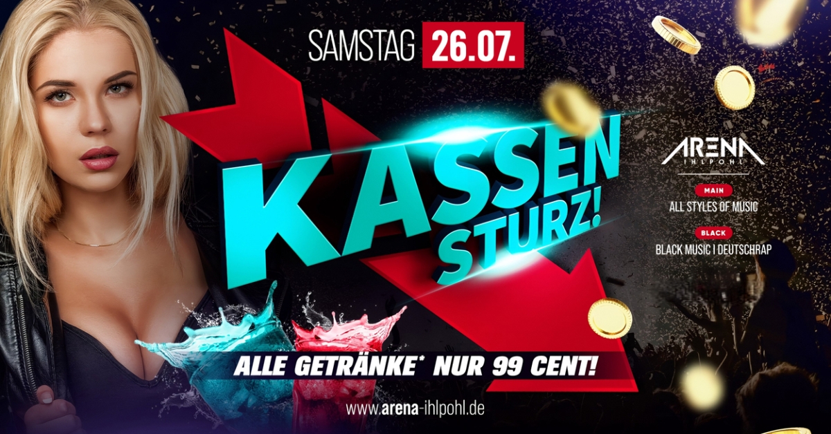 DIE legendäre KASSENSTURZ Party!