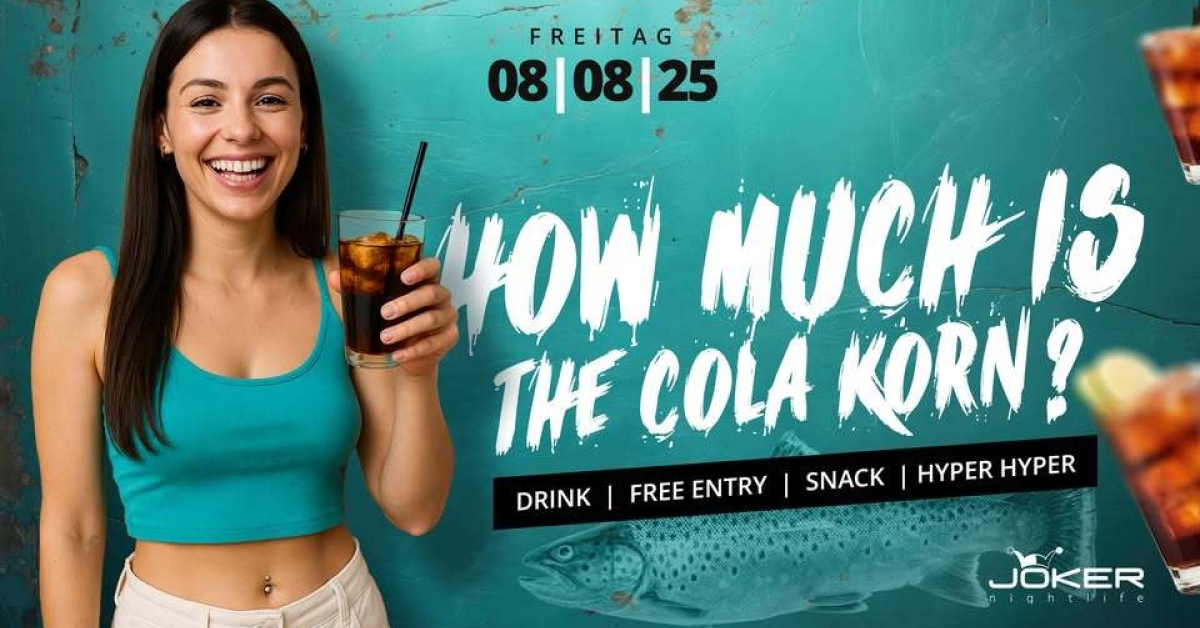 How much is the Cola Korn?