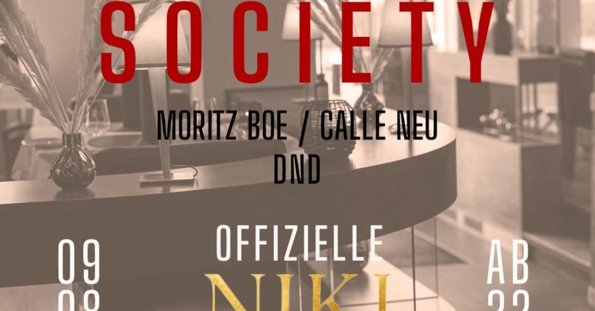 House Society x NIKI – The Official Afterparty