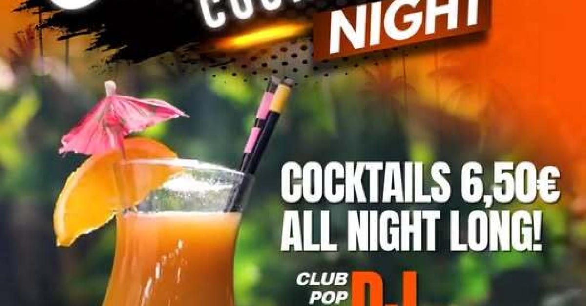 SHATLER'S COCKTAIL NIGHT!