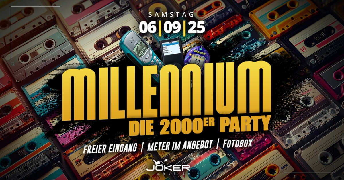 Millennium // 2000er Jahre Party