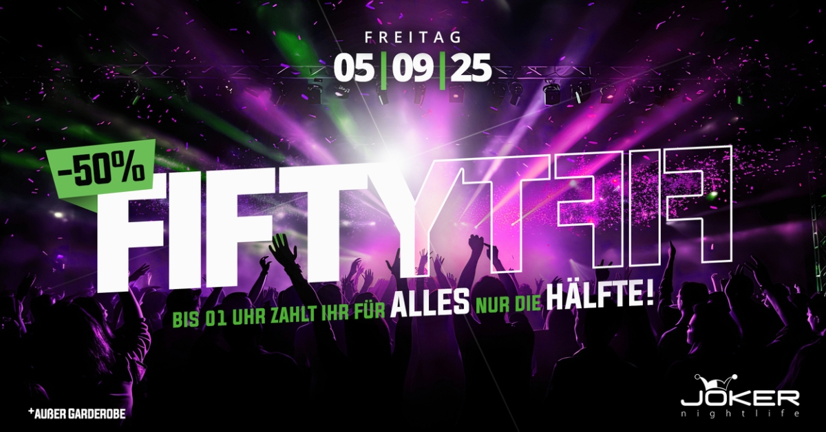 FIFTY FIFTY