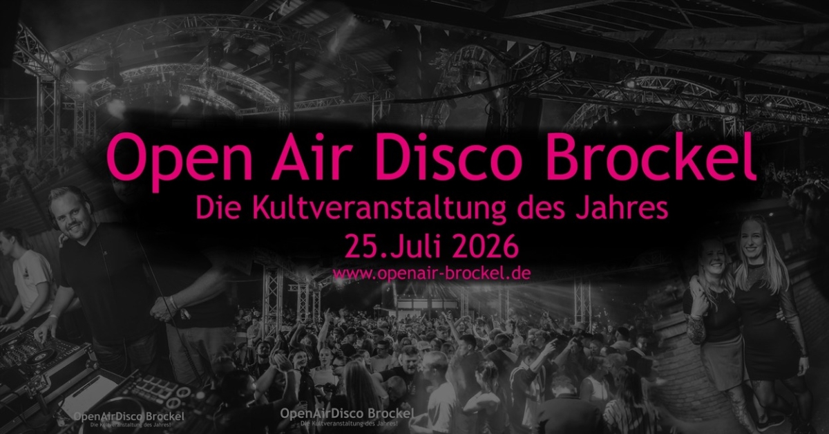 Open Air Disco Brockel 2026