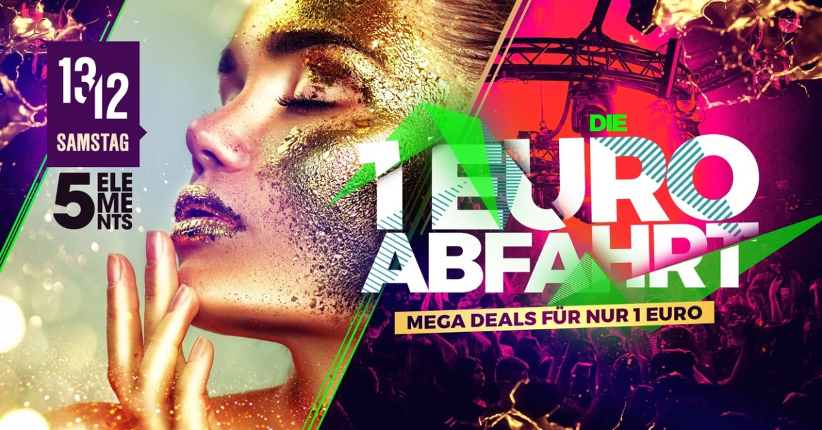 1 EURO ABFAHRT - MEGA DEALS FÜR NUR 1€