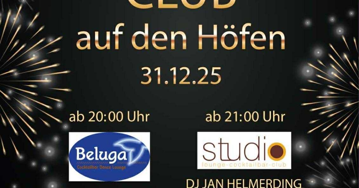 Silvester im Beluga & Studio
