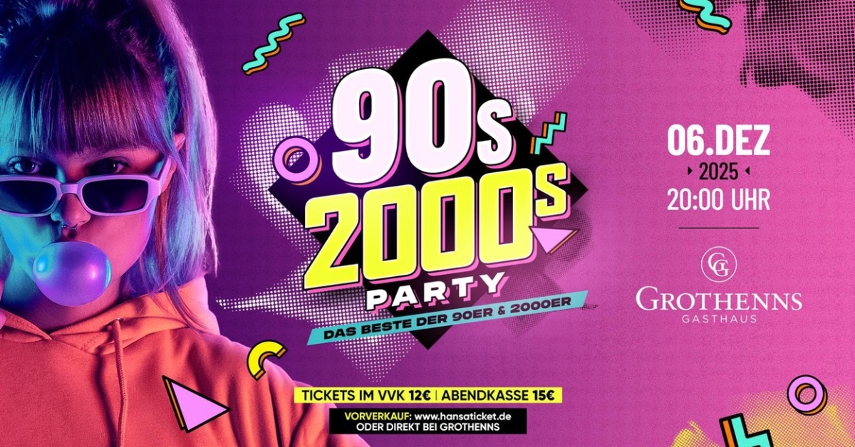 90er 2000er Party